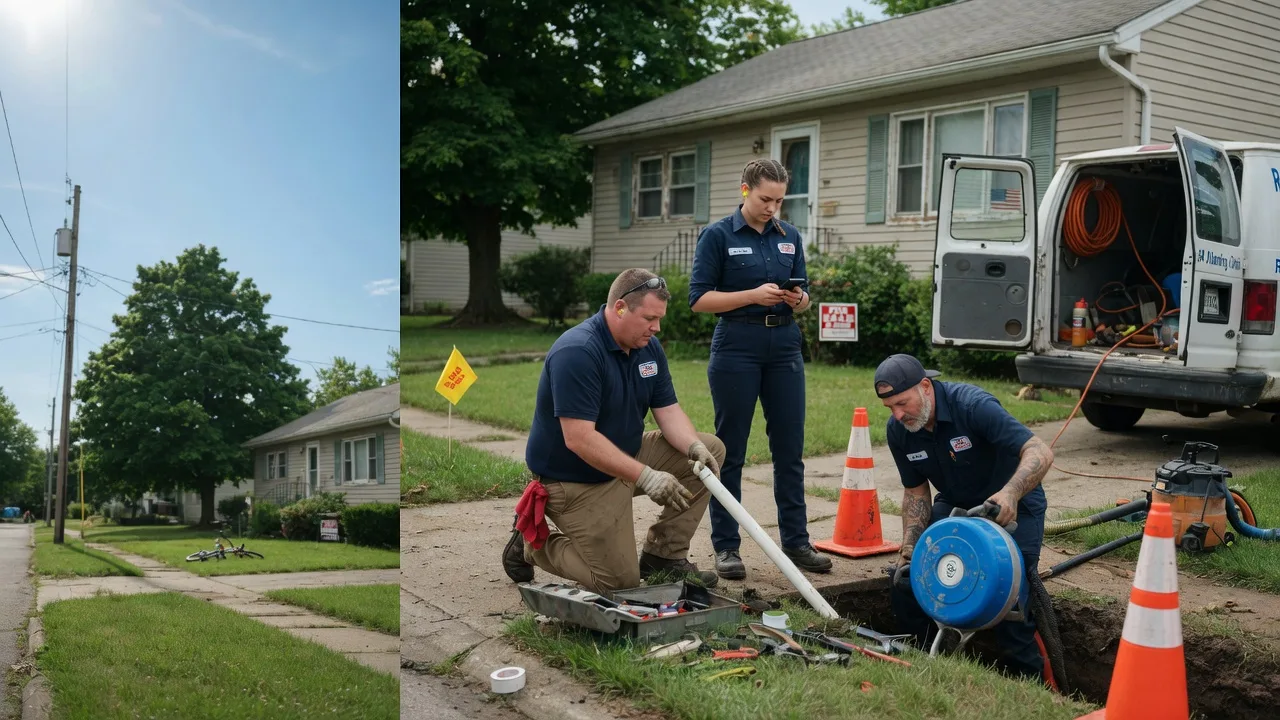 Sewer Line Repair in East Canton, OH near me